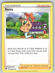 Sonia 065/073 Champion's Path Uncommon Trainer
