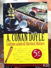 l'ultimo saluto di Sherlock Holmes di Doyle - libro X30