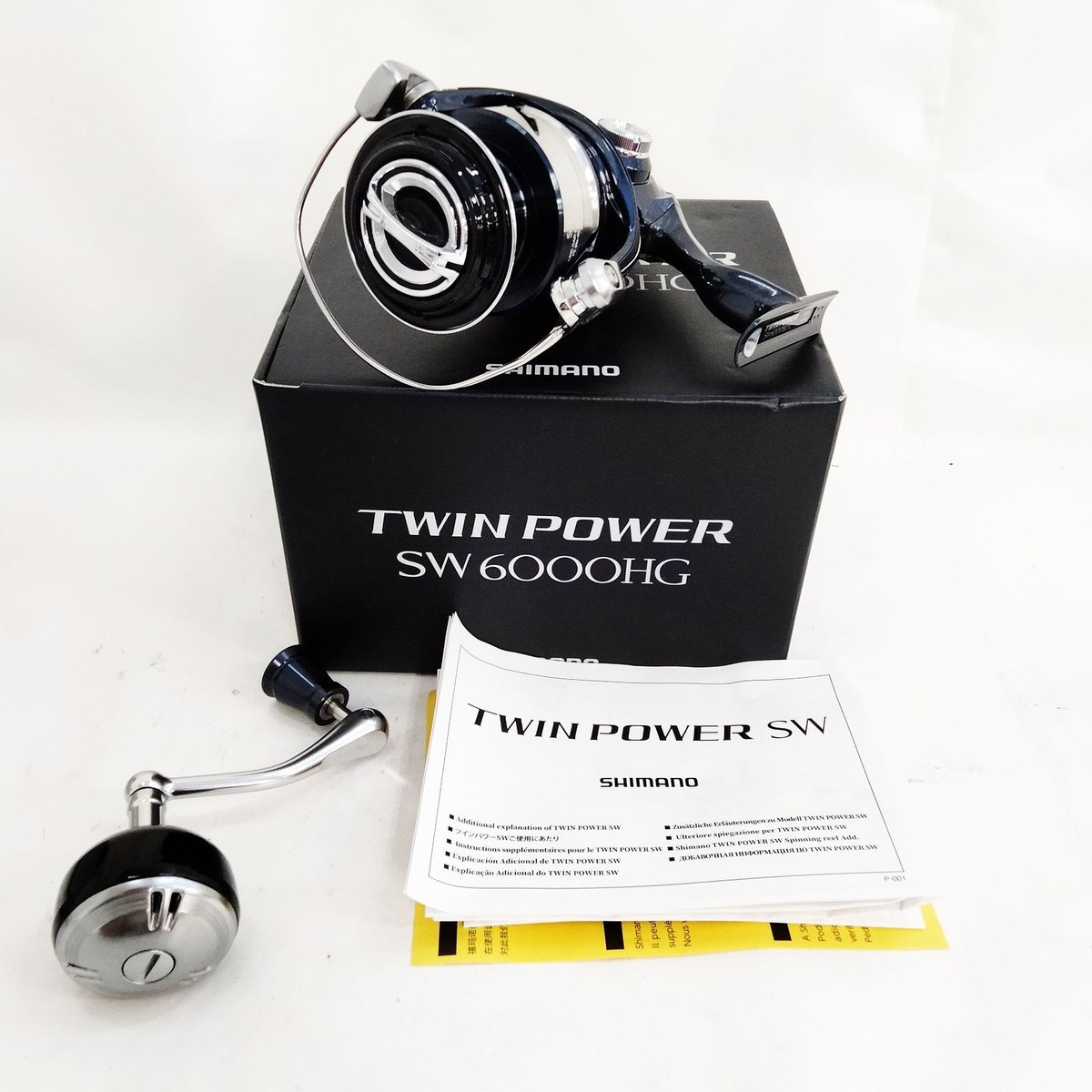 Shimano twinpower sw6000hg USA/poworPro 50lb-195yds Spinning