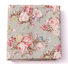 Ralph Lauren Charlotte Sage Green Floral Flat Sheet King NWOT