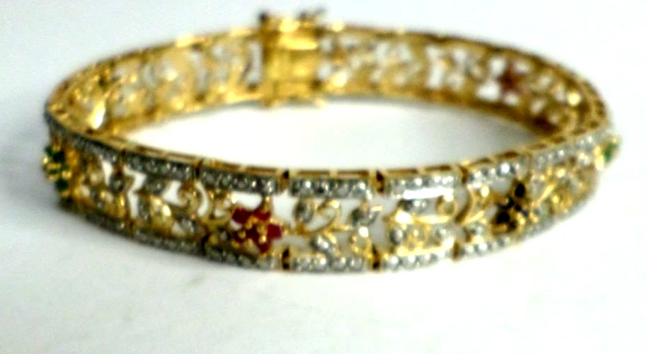 Pulsera tenis mujer joyería fina Foto 2 de 4