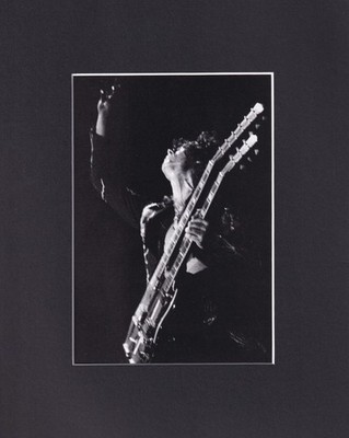 8X10'' Matted Print Art Picture Band Led Zeppelin: 1977 Jimmy Page
