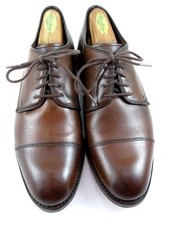 Allen Edmonds "PARK AVENUE" DERBY Cap-Toe Oxfords 8.5 D Chili USA 673N