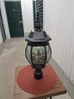 Restored Outdoor Light Post Octagon Light With Bevel Glass — photo 6