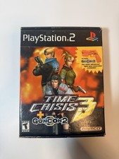Time Crisis 3 (Sony PlayStation 2, 2003) Big Box Only No guncon or game