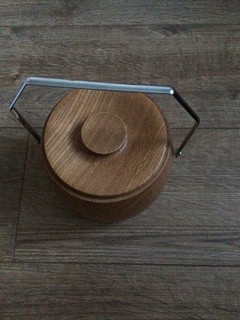 Vintage Wooden Ice Bucket