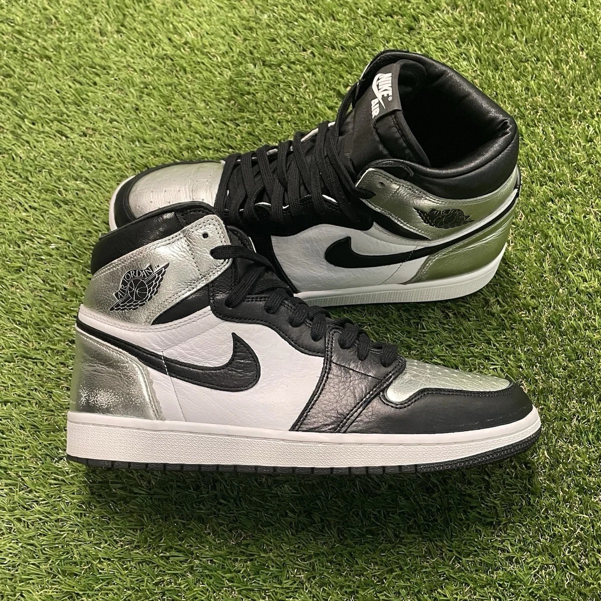 Preços baixos em Jordan 1 High OG Metallic Silver | eBay