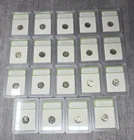 1965-2009 Roosevelt Dime Brilliant Uncirculated Coin With Slab - INB Lot Of 19
