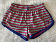 NIKE SB Girls Juniors XL 13-15 Yrs Shorts Striped Skater Skateboard X-Large
