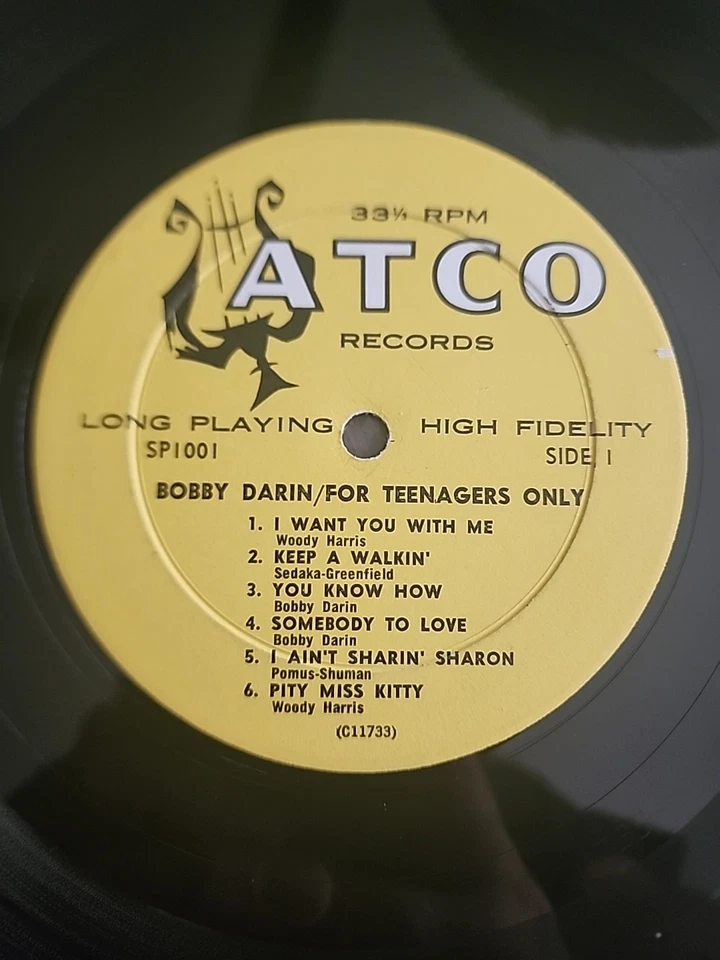 Bobby Darin For Teneagers Only SP 1001 Excellent Vinyl  - Image 4 of 4