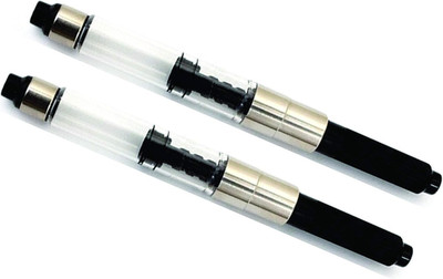 Schmidt K5 Push in Deluxe Fountain Pen Ink Converter (Pack of 2)