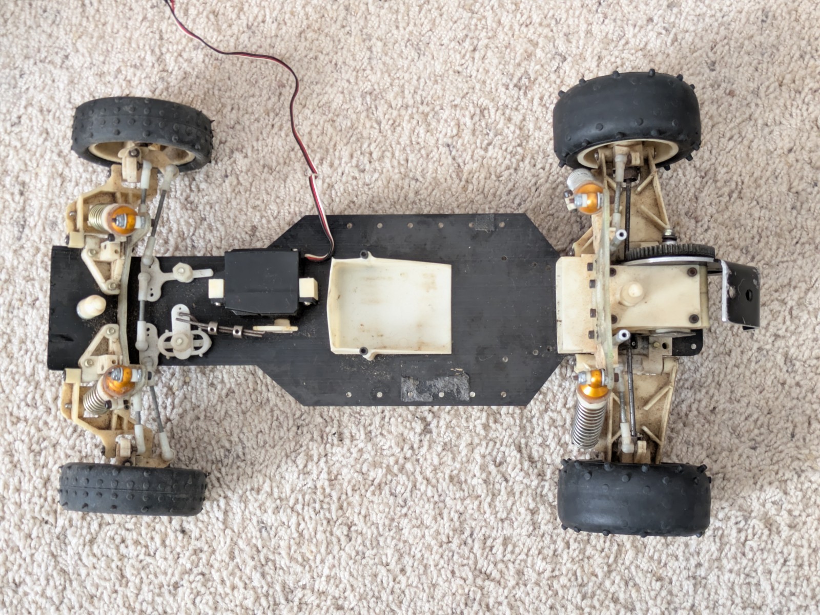 Horizon Hobby Team Associated TQ10 RC10 Vintage RC Graphite Carbon Fiber Buggy