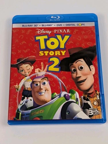 Toy Story 2 (Blu-ray 3D, DVD 1999)?Movie - Tested - Near Mint?!
