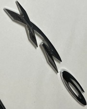 BA BF FG Falcon XR6 Chrome Rear Boot Tailgate Emblem Badge Used!