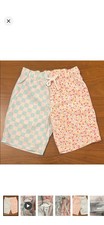 art class Boys Check Sprinkle Print Board Shorts Swim Trunks XS 4/5