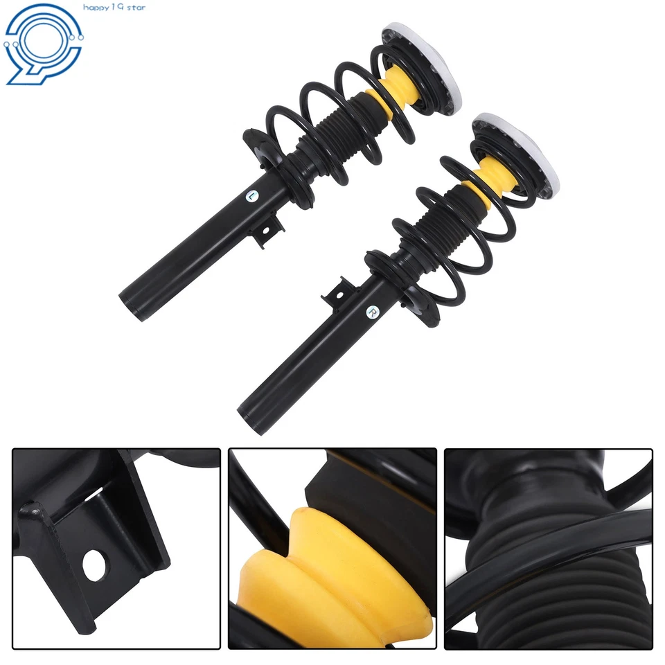 2011-2017 For BMW X3 (F25) without EDC Front Shock Struts Spring Assembly 2PCS Foto 2 de 4