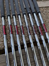 Tour Issue New pulls KBS TOUR FLT 120g Stiff Flex 3-PW Iron Shaft Set .355