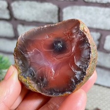 81g Raw Carnelian Stone Rough Red Agate Gemstone Mineral Specimen