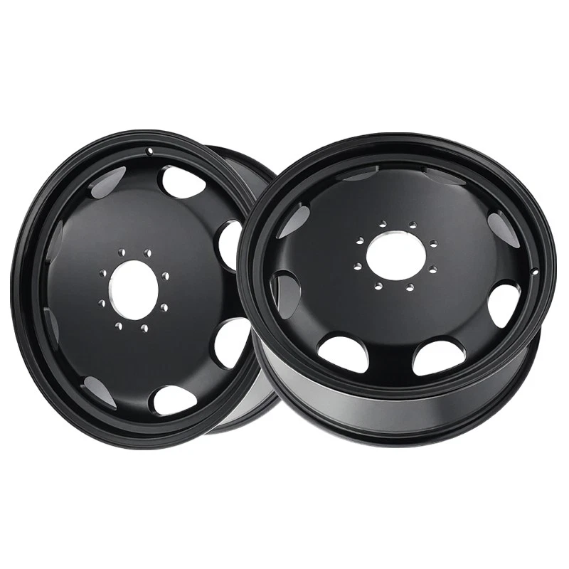 1 X CALI OFF-ROAD SUMMIT DUALLY 24X8.25 8-165.1 116.7 Hub 100 Offset Black - Image 2 of 4