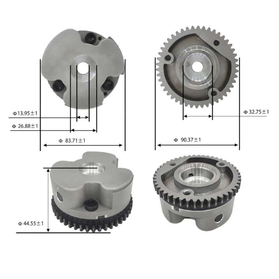 New VVT Camshaft Timing Sprocket 12740-54GE1 For Suzuki Swift 1274054GE1 Foto 2 de 4