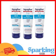 Effective Diaper Rash Cream for Babies - 15 Zinc Oxide, 3 Tubes for Relief