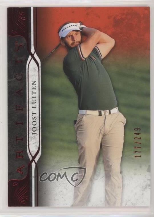 2021 Upper Deck Artifacts Red 177/249 Joost Luiten #38 Rookie RC 0ft7
