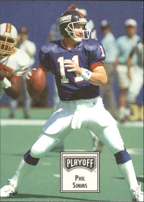 1993 Playoff Contenders #73 Phil Simms - FB