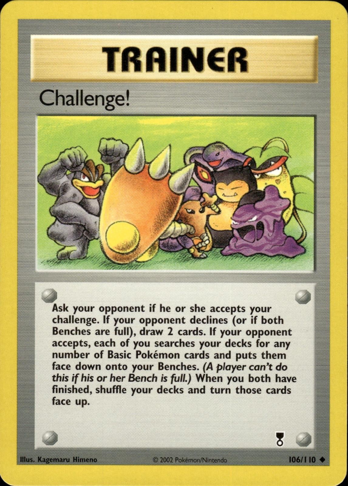 Pokemon Legendary Collection Uncommon Challenge! 106/110 - Near Mint (NM)