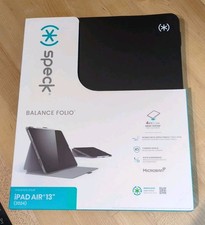 SPECK Balance Folio Case for Apple iPad Air 13" 2024 Drop Tested MICROBAN