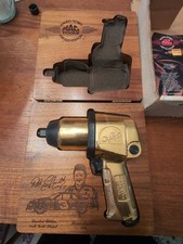 Dale Earnhardt Mac Tools Aw434 24kt Gold Plate Sn 876 Air Gun Impact Wrench