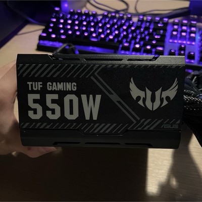 ASUS TUF Gaming 550W 80 PLUS Bronze ATX Power Supply Black Power Module