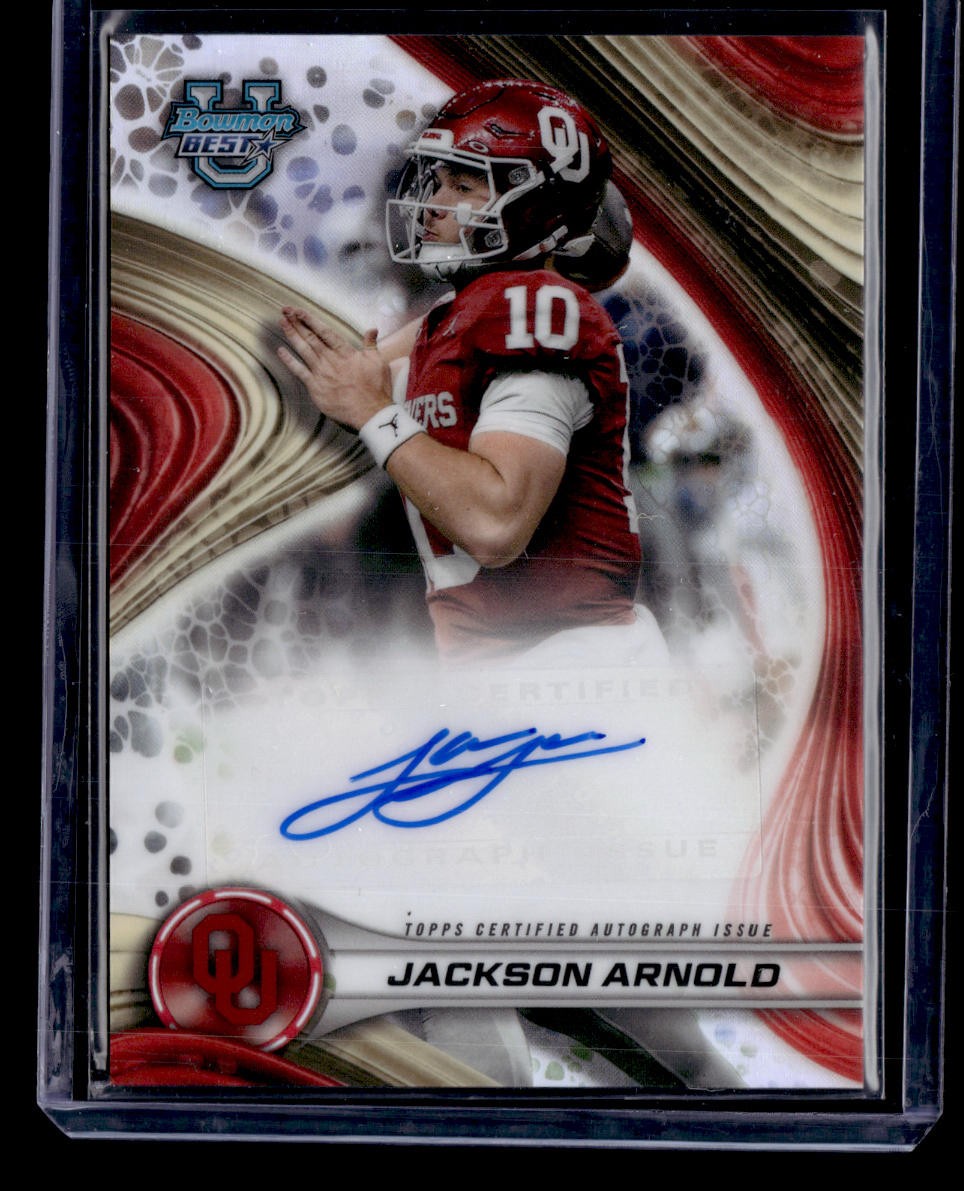 2024 Bowman University Best #BOA-JA Jackson Arnold Best of 2024 Autographs