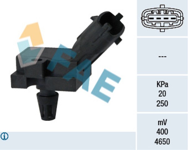 FAE Sensor Saugrohrdruck 15082 FüR V70 184 Volvo S80 384 S60 Ford Focus 2 1 285-image
