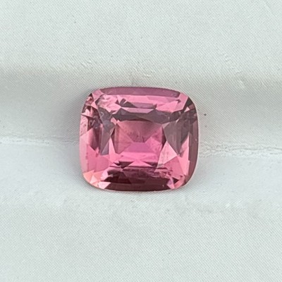 Natural Pink Tourmaline 2.32ct Cushion Cut | Congo | Loose Gemstone
