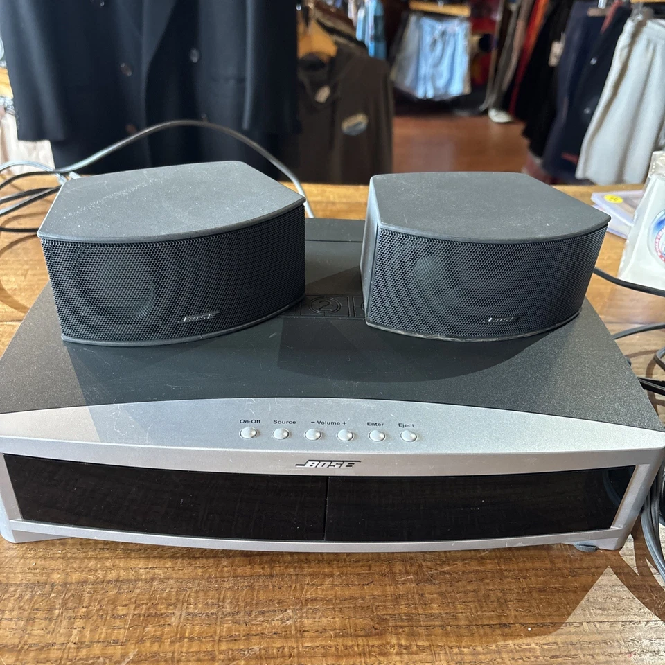 Bose Model AV3-2-1 Media Center Series  Console 2 Speaker Cables and Sp. Adapter - Image 2 of 4