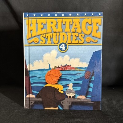 Heritage Studies 4 Student 3rd BJU Bob Jones Homeschool Hardcover