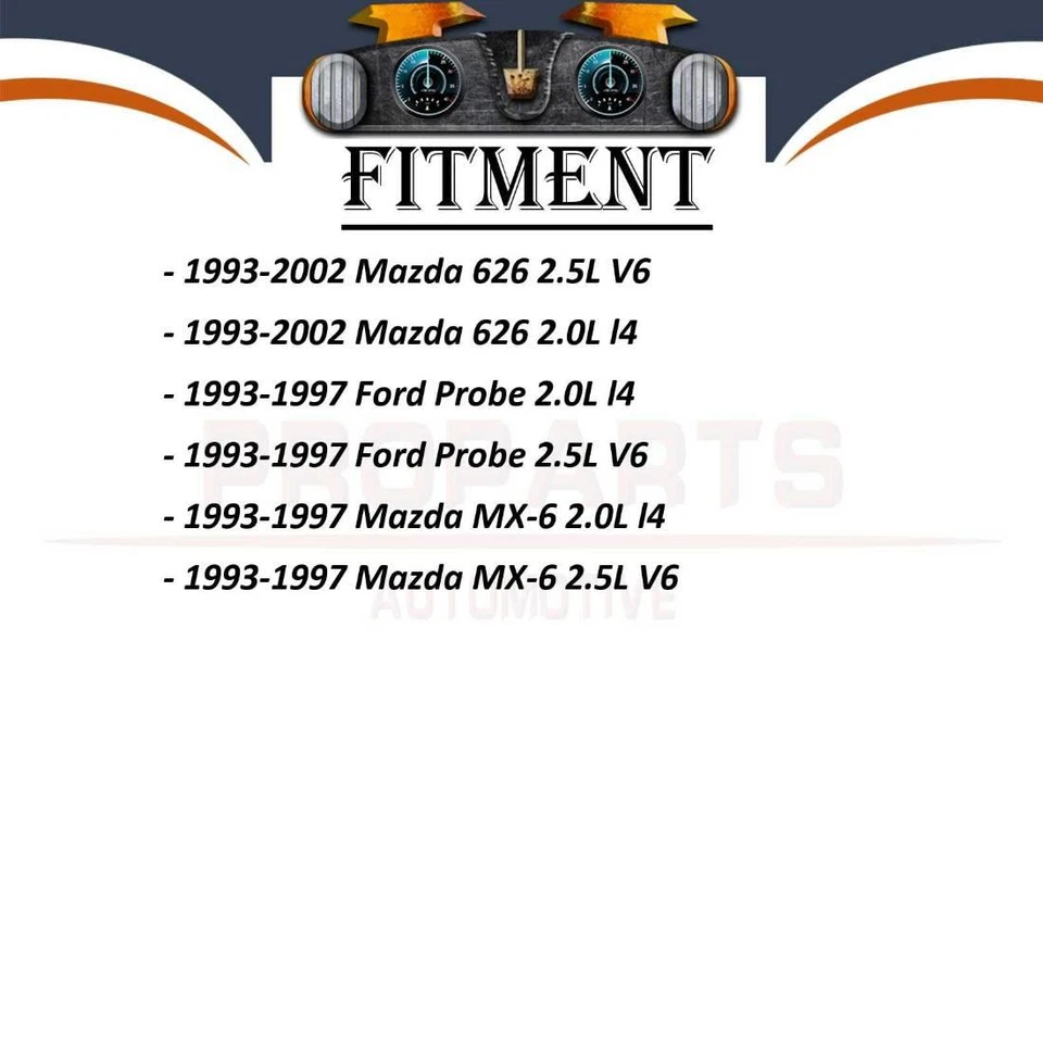 Extremos de barra de amarre interior delantero 2x para 1993 1994 1995 1996 1997 Mazda MX-6 2,5 L Foto 2 de 4