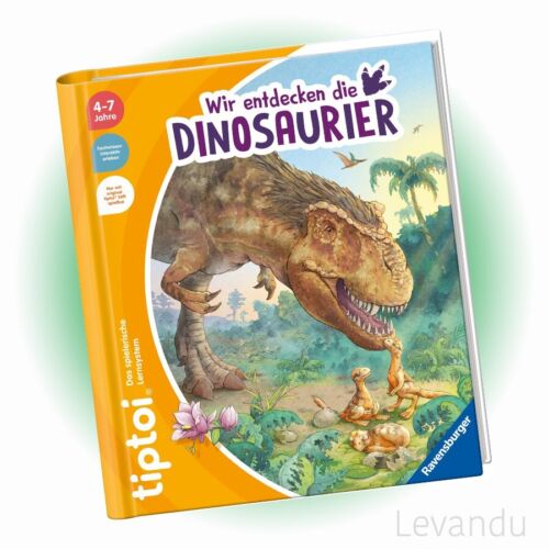 RAVENSBURGER tiptoi® Buch - Wir entdecken die Dinosaurier - NEU - Bild 1 von 7