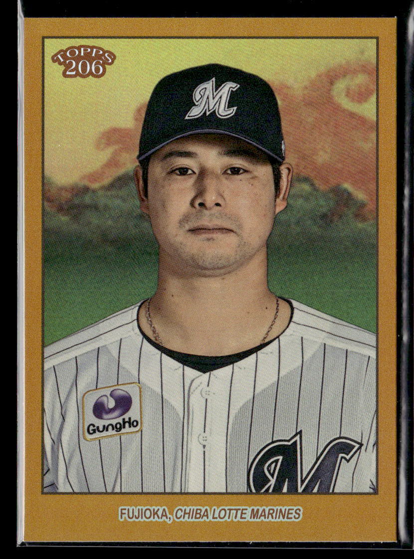 Yudai Fujioka #'d /50 - 2023 Topps NPB 206 Gold Foil SP #148 Yudai Fujioka #'d /50 - 2023 Topps NPB 206 Gold Foil SP #148