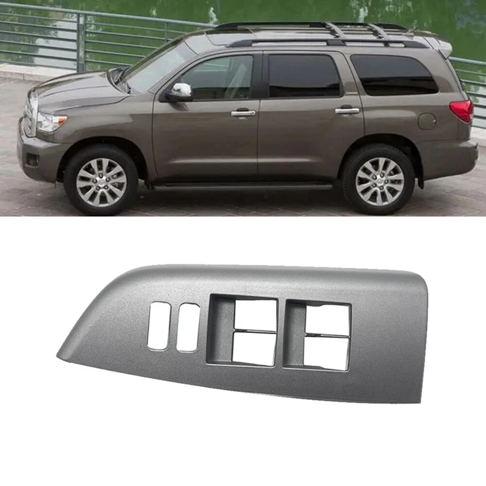 Panel interruptor ventana puerta interior conductor delantero 74232-0C100 para Tundra Sequoia Foto 3 de 4