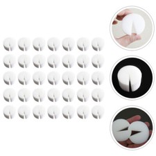 55 Pcs Moisturized Soilless Cultivation Round Hydroponic Sponges Growing Media 0.24 per sponge
