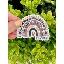 Teacher TeacherLife Rainbow Sticker