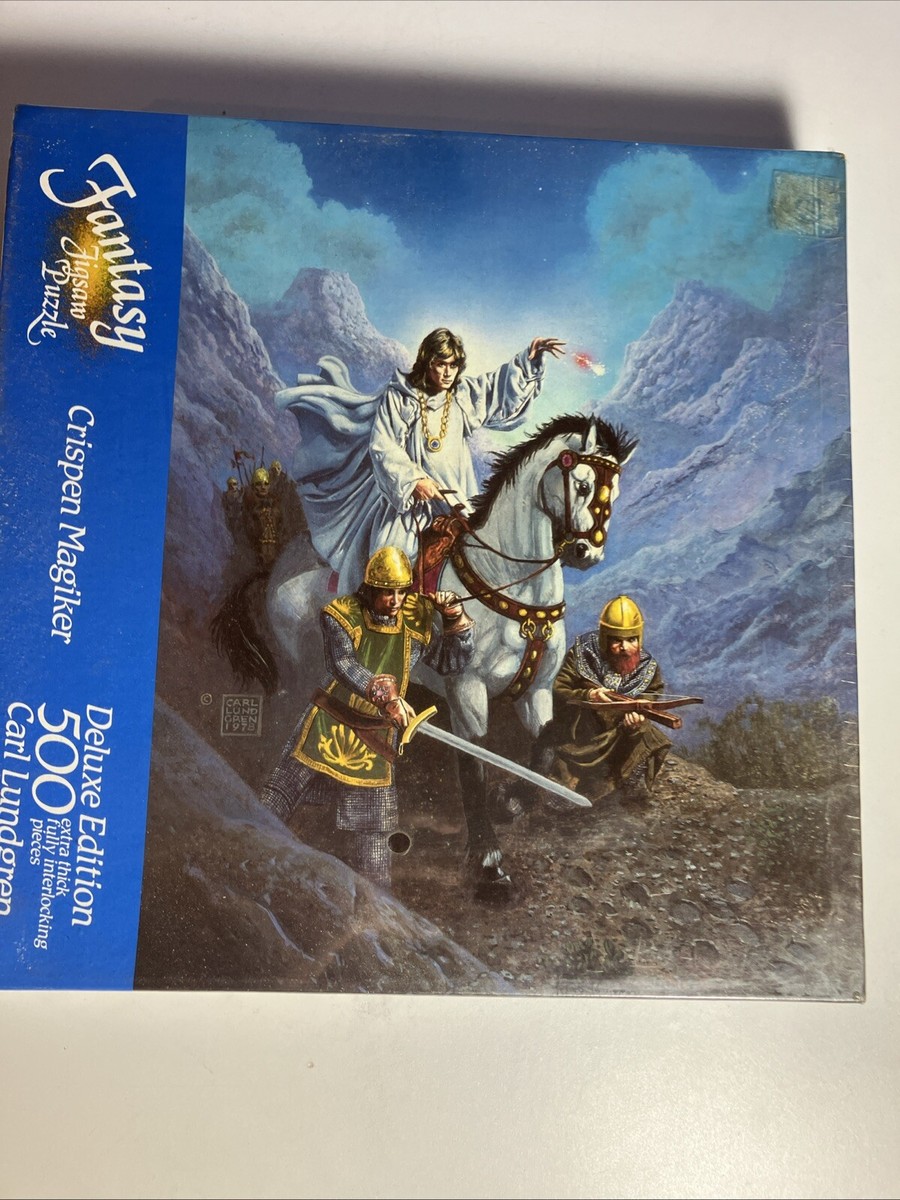 RARE Fantasy Jigsaw Puzzles Crispen Magiker 500 Pieces