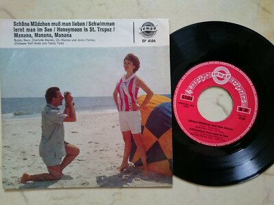 Tempo Label Bobby Stern Beautiful Girls / Charlotte Marian *EP* Beach Cover