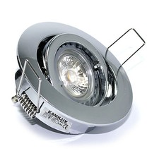 230Volt Einbaustrahler, Halogen / LED, ohne Leuchtmittel GU10 MR16 GU5.3