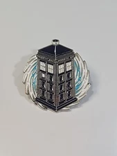 Tardis Lapel Pin Doctor Who Time Machine Time And Relative Dimensions In Space