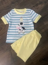 Boys Embroidered New Set Farm