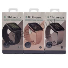 New Fitbit Versa 2 Health & Fitness Smartwatch Authentic Activity Tracker US
