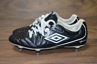 Boys Black Umbro Football Boots SPECIAL 4 CLUB S G 85493U 090 USA 10 UK 9 EUR 44