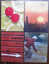 LEICA PHOTOGRAPHY 4 Magazines 1955-1956